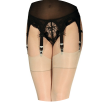 Silk Stockings with Lace Top